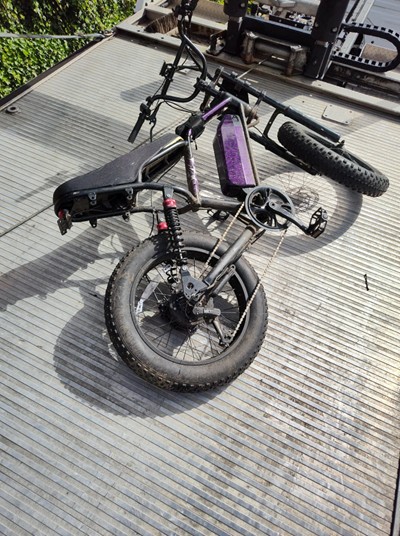 E-bike seized as neighbourhood officers tackle issues in the community while on proactive patrols
